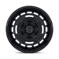Black Rhino - BR600 VAGABOND - Black - Matte Black W/ Gloss Black Lip - 17" x 8", 32 Offset, 6x139.7 (Bolt pattern), 106.10mm HUB