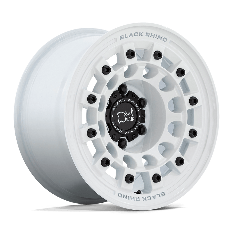 Black Rhino - FUJI - White - Gloss White - 17" x 9", -12 Offset, 5x127 (Bolt pattern), 71.5mm HUB
