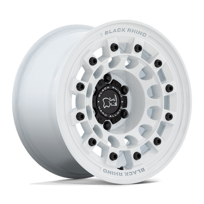 Black Rhino - FUJI - White - Gloss White - 17" x 8", 20 Offset, 5x114.3 (Bolt pattern), 72.6mm HUB