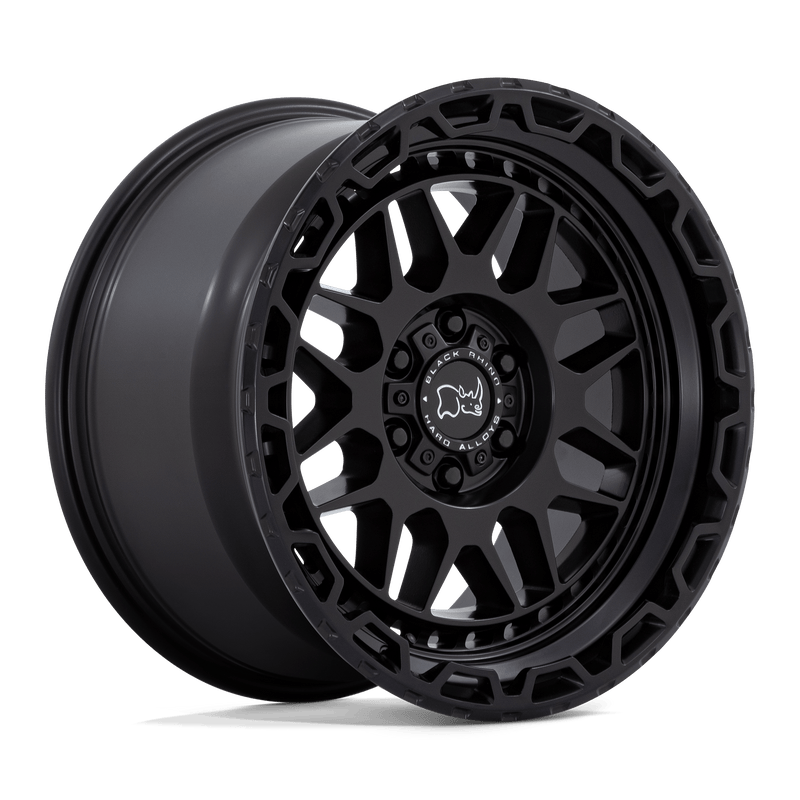 Black Rhino - HOLCOMB - Black - Matte Black - 20" x 9.5", 18 Offset, 6x114.3 (Bolt pattern), 76.1mm HUB