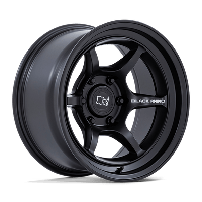 Black Rhino - SHOGUN - Black - Matte Black - 17" x 8.5", 20 Offset, 6x114.3 (Bolt pattern), 66.06mm HUB