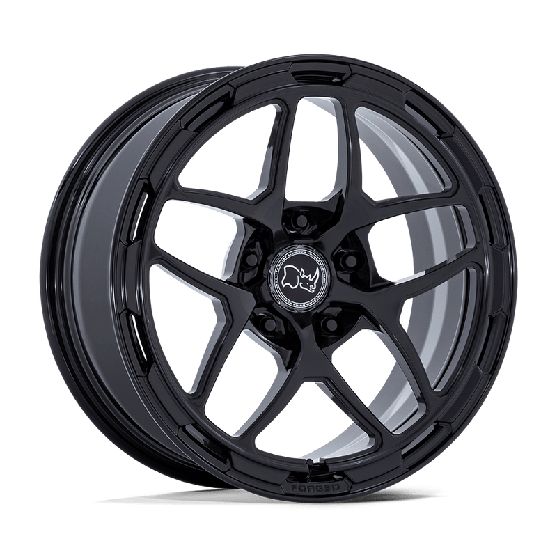 Black Rhino - STALLBERG - Black - Gloss Black - 18" x 8", 20 Offset, 5x130 (Bolt pattern), 71.5mm HUB