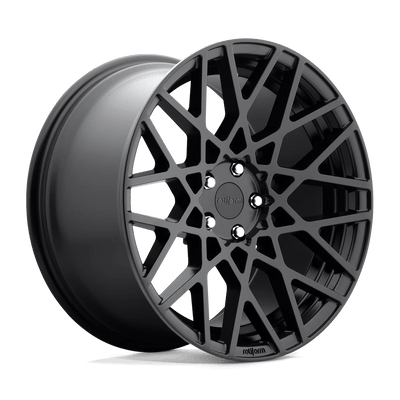 Rotiform - R746 VWP2 - Black - Matte Black - 18" x 7", 45 Offset, 5x112 (Bolt pattern), 57.1mm HUB