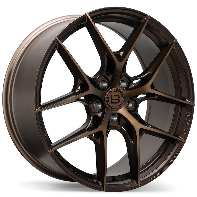 Braelin - BR14 - Bronze - Matte Bronze - 18" x 8", 35 Offset, 5x110 (Bolt pattern), 65.1mm HUB