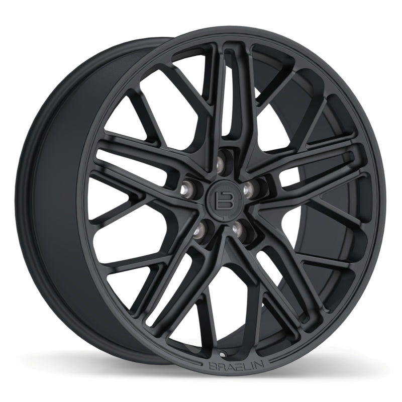 Braelin - BR17A - Grey - Matte Graphite - 20" x 9", 40 Offset, 5x114.3 (Bolt Pattern), 66.1mm HUB