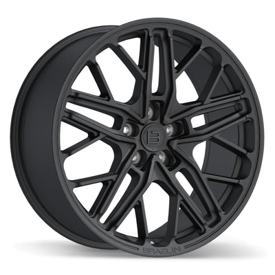 Braelin - BR17A - Grey - Matte Graphite - 20" x 9", 40 Offset, 5x114.3 (Bolt Pattern), 70.3mm HUB