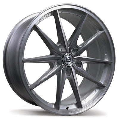Braelin - BRF1 - Grey - Brushed Matte Carbon Grey - 20" x 9", 25 Offset, 5x120 (Bolt pattern), 67.1mm HUB