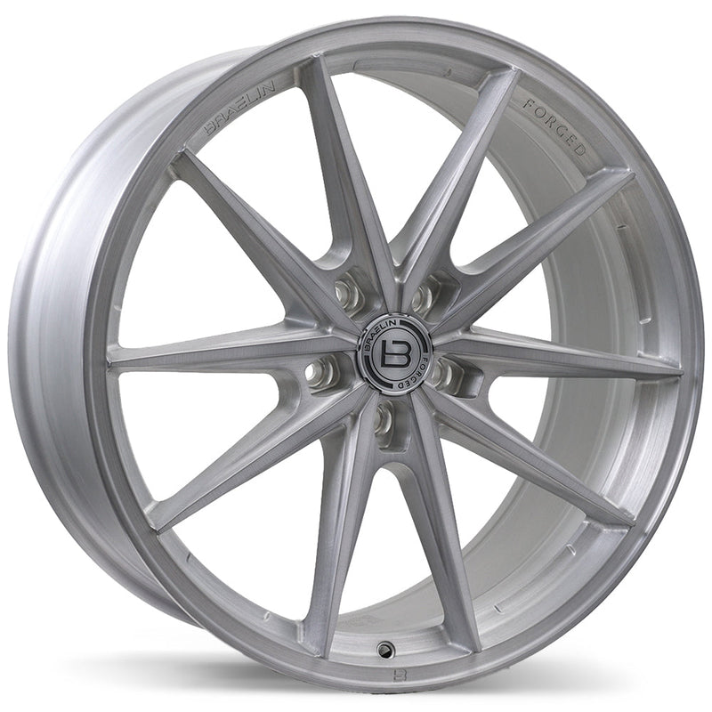 Braelin - BRF1 - Grey - Brushed Matte Carbon Grey - 20" x 9", 25 Offset, 5x130 (Bolt pattern), 66.50mm HUB