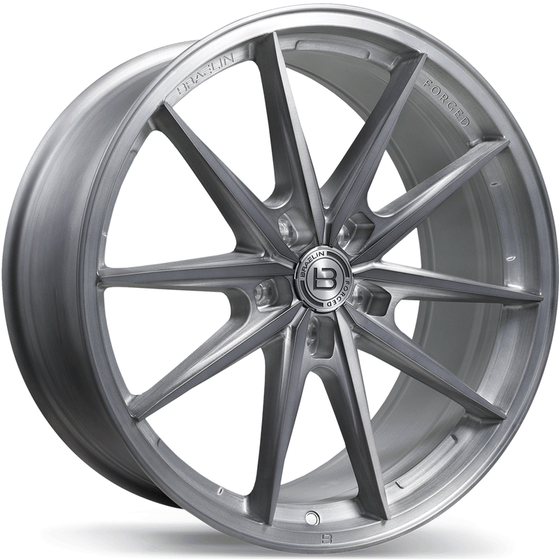 Braelin - BRF1 - Grey - Brushed Matte Carbon Grey - 20" x 9", 35 Offset, 5x132 (Bolt pattern), 66.6mm HUB