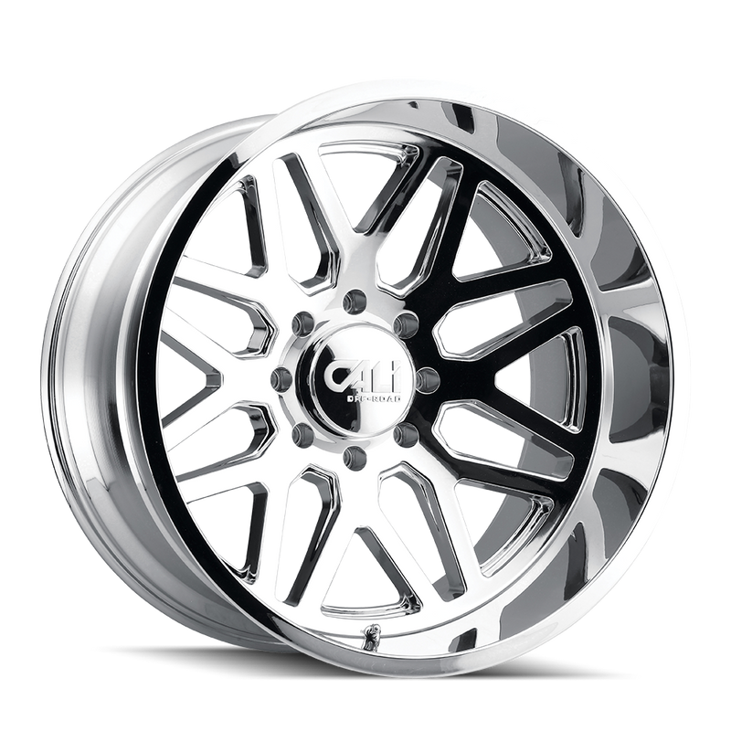 Cali Off-Road - INVADER - Chrome - 24" x 14", -76 Offset, 6x139.7 (Bolt pattern), 106.10mm HUB