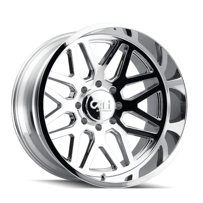 Cali Off-Road - INVADER - Chrome - 20" x 12", -51 Offset, 6x139.7 (Bolt pattern), 106.10mm HUB