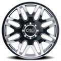 Cali Off-Road - INVADER DUALLY - Chrome - 22" x 8.25", -192 Offset, 8x200 (Bolt pattern), 142.00mm HUB