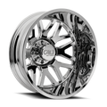 Cali Off-Road - INVADER DUALLY - Chrome - 22" x 8.25", -232 Offset, 8x210 (Bolt pattern), 154.20mm HUB