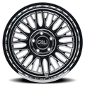 Cali Off-Road - VERTEX - Chrome - 24" x 14", -76 Offset, 6x135 (Bolt pattern), 87.10mm HUB