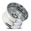 Cali Off-Road - AUBURN - Polished - 24" x 14", -76 Offset, 8x165.1 (Bolt pattern), 125.20mm HUB