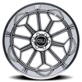 Cali Off-Road - AUBURN - Polished - 20" x 10", -25 Offset, 8x170 (Bolt pattern), 125.20mm HUB