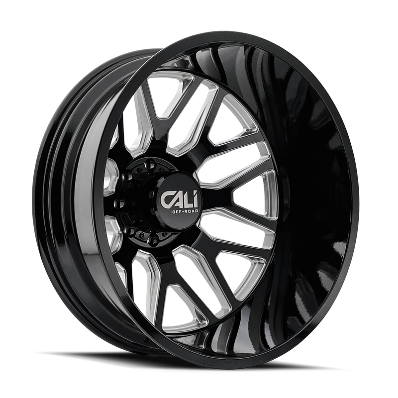 Cali Off-Road - INVADER - Chrome - 22" x 8.25", -232 Offset, 8x200 (Bolt pattern), 142.0mm HUB
