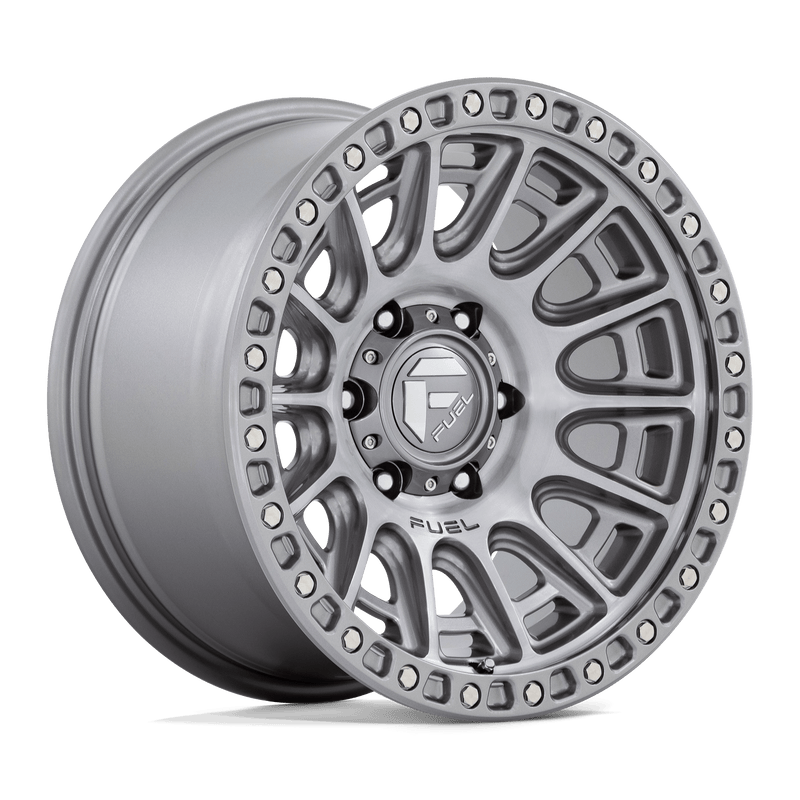 Fuel - D833 CYCLE - Gunmetal - Platinum - 17" x 8.5", 25 Offset, 6x139.7 (Bolt pattern), 106.1mm HUB