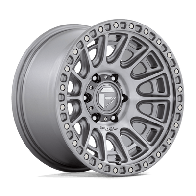 Fuel - D833 CYCLE - Gunmetal - Platinum - 17" x 8.5", 34 Offset, 6x114.3 (Bolt pattern), 66.06mm HUB