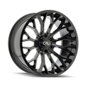 Cali Off-Road - EVOKE - Black - Gloss Black - 20" x 10", -19 Offset, 6x139.7 (Bolt pattern), 106.00mm HUB