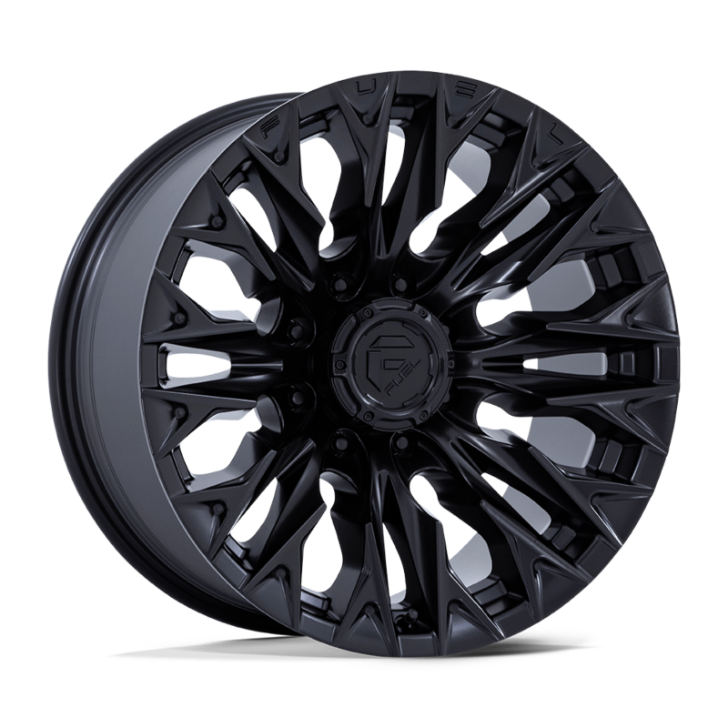 Fuel - D804 FLAME - Black - Blackout - 20" x 9", 1 Offset, 8x170 (Bolt pattern), 125.1mm HUB