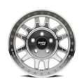 Dirty Life - CANYON PRO SXS - Silver - Machined - 15" x 7", 38 Offset, 5x114.3 (Bolt pattern), 77.00mm HUB