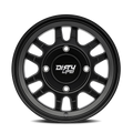 Dirty Life - CANYON SPORT SXS - Black - Matte Black - 14" x 7", 13 Offset, 4x137 (Bolt pattern), 106.25mm HUB