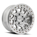 Dirty Life - ENIGMA RACE - Silver - Machined - 17" x 9", -38 Offset, 5x127 (Bolt pattern), 78.10mm HUB