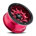 Dirty Life - ENIGMA RACE - Gloss Crimson Candy Red - 17" x 9", -12 Offset, 5x127 (Bolt pattern), 78.10mm HUB