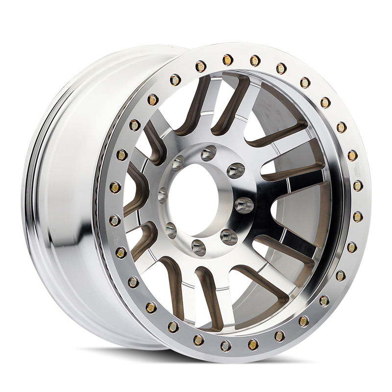 Dirty Life - CANYON RACE - Silver - Machined - 20" x 10", -44 Offset, 8x170 (Bolt pattern), 130.8mm HUB