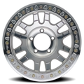 Dirty Life - CANYON RACE - Silver - Machined - 20" x 10", -44 Offset, 5x127 (Bolt pattern), 71.50mm HUB