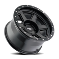 Dirty Life - COMPOUND - Black - Matte Black - 20" x 10", -25 Offset, 5x127 (Bolt pattern), 78.10mm HUB
