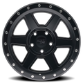 Dirty Life - COMPOUND - Black - Satin Black - 17" x 9", -38 Offset, 8x165.1 (Bolt pattern), 125.20mm HUB