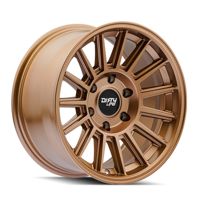 Dirty Life - JOURNEY - Bronze - Matte Bronze - 17" x 8.5", 0 Offset, 5x127 (Bolt pattern), 78.1mm HUB
