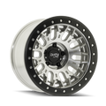 Dirty Life - DT-3 - Silver - Machined - 17" x 9", -38 Offset, 5x127 (Bolt pattern), 78.10mm HUB