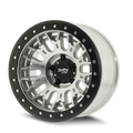 Dirty Life - DT-3 - Silver - Machined - 17" x 9", -12 Offset, 5x127 (Bolt pattern), 78.10mm HUB
