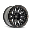 Dirty Life - DT-3 - Black - Satin Black - 17" x 9", -12 Offset, 5x127 (Bolt pattern), 78.10mm HUB