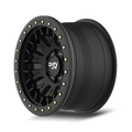 Dirty Life - DT-3 - Black - Satin Black - 17" x 9", -12 Offset, 6x139.7 (Bolt pattern), 106.00mm HUB