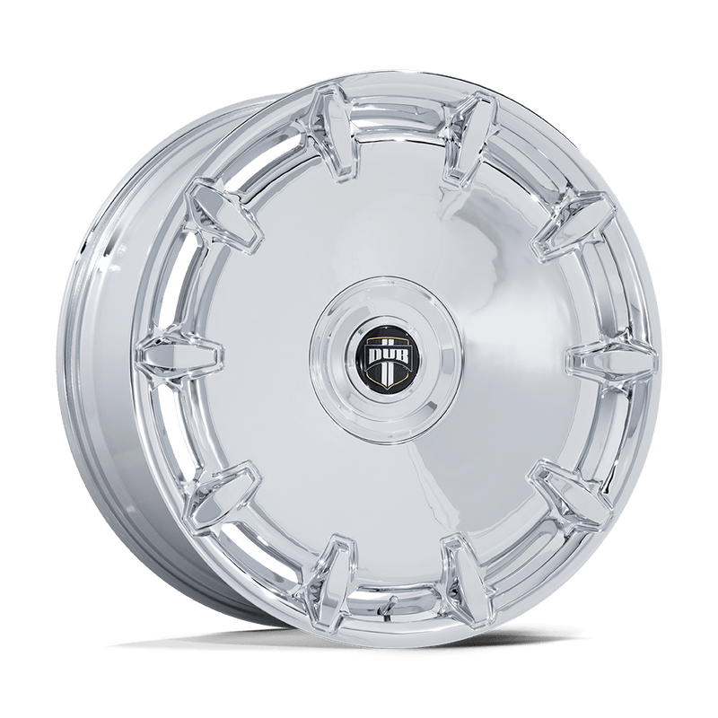 DUB - DC271 CHEEF - Chrome - 24" x 10", 30 Offset, 6x135/139.70 (Bolt pattern), 100.3mm HUB