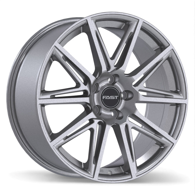 Fast Wheels - Switch - Grey - Titanium - 20" x 9", 50 Offset, 5x120 (Bolt pattern), 64.1mm HUB