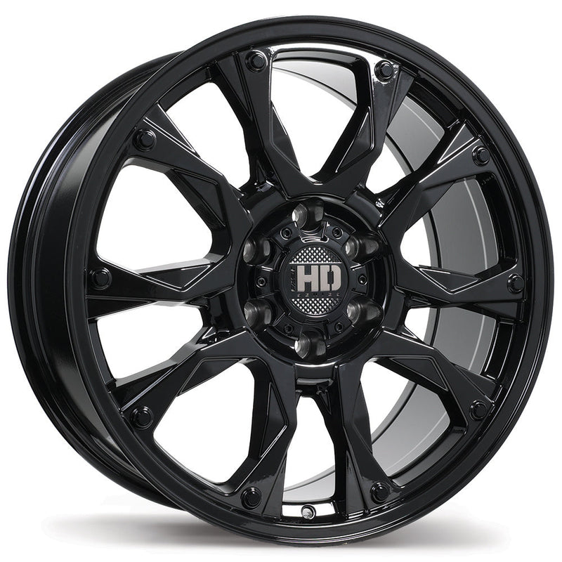 Fast HD - Tactical - Black - Gloss Black - 20" x 9", 28 Offset, 6x139.7 (Bolt pattern), 84.20mm HUB