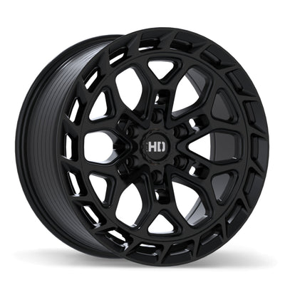 Fast HD - Phantom - Black - Satin Black - 20" x 9", 20 Offset, 6x139.7 (Bolt pattern), 93.10mm HUB