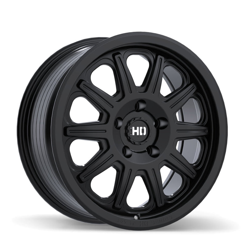 Fast HD - Fury - Black - Satin Black - 18" x 8", 40 Offset, 5x127 (Bolt pattern), 72.60mm HUB