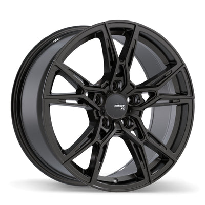 Fast Wheels - FC10 - Black - Gloss Black Anthracite - 18" x 8.5", 35 Offset, 5x100 (Bolt pattern), 67.10mm HUB