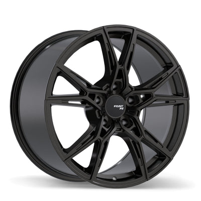 Fast Wheels - FC10 - Black - Gloss Black Anthracite - 19" x 10.5", 35 Offset, 5x127 (Bolt pattern), 71.50mm HUB