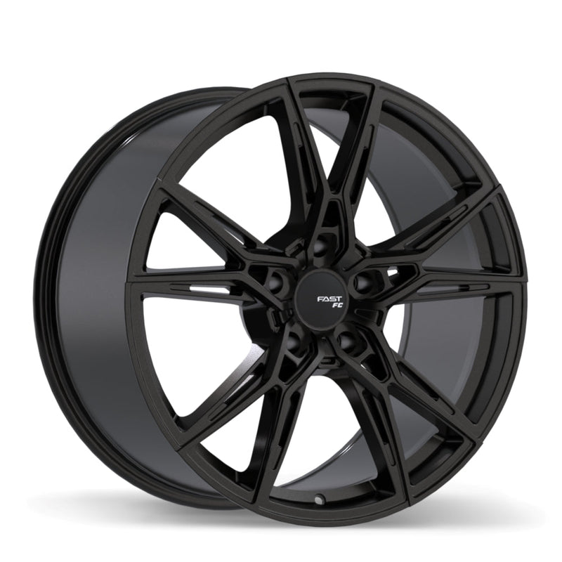 Fast Wheels - FC10 - Black - Gloss Black Anthracite - 20" x 10.5", 25 Offset, 5x114.3 (Bolt pattern), 66.1mm HUB