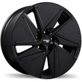 Fast Wheels - EV01 - Black - Satin Black - 19" x 8", 45 Offset, 5x112 (Bolt pattern), 66.6mm HUB