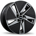 Fast Wheels - EV01 - Grey - Titanium - 19" x 8", 45 Offset, 5x112 (Bolt pattern), 66.6mm HUB