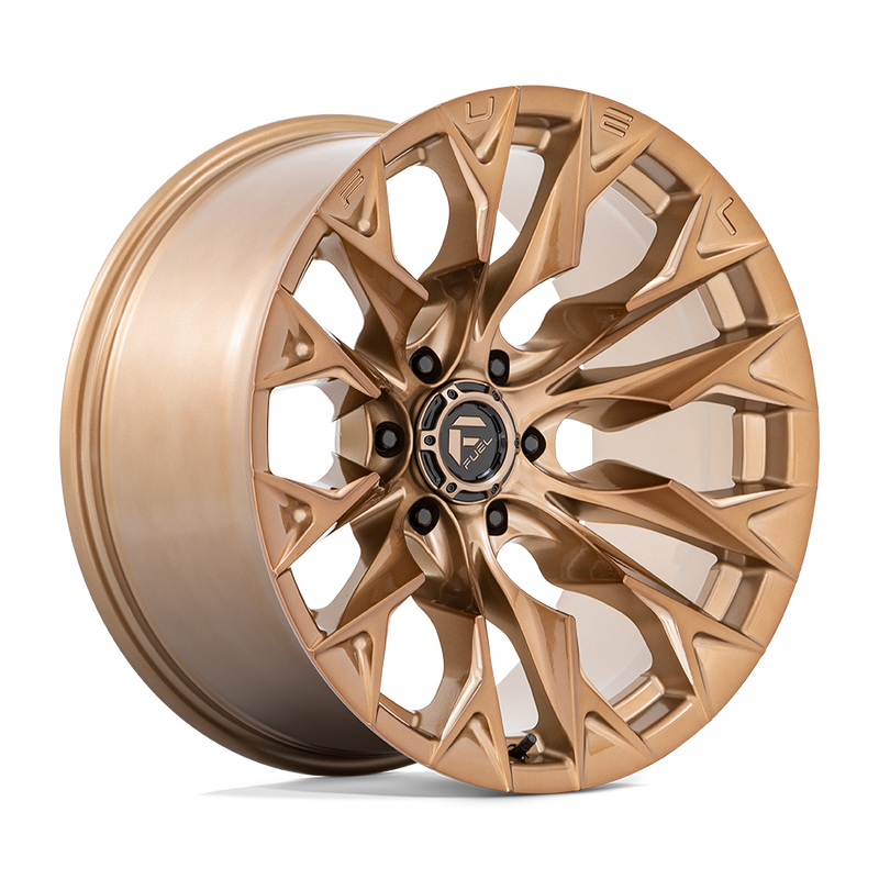 Fuel - D805 FLAME - Bronze - Platinum Bronze - 20" x 9", 1 Offset, 8x180 (Bolt pattern), 124.2mm HUB