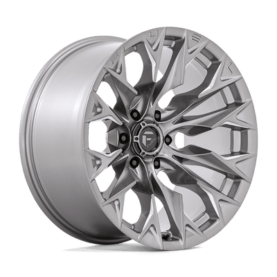 Fuel - D806 FLAME - Gunmetal - Platinum - 20" x 9", 1 Offset, 8x165.1 (Bolt pattern), 125.1mm HUB